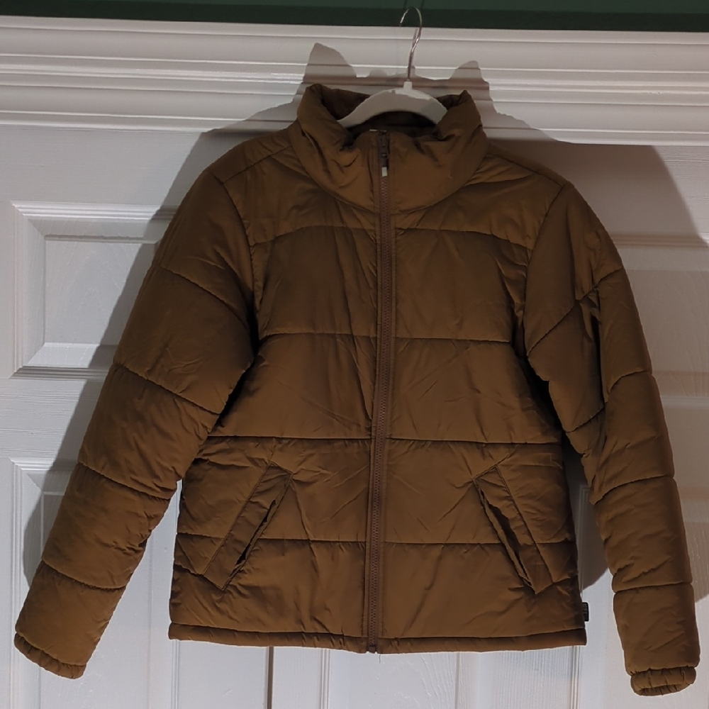 Brown Puffer Jacket - image 1